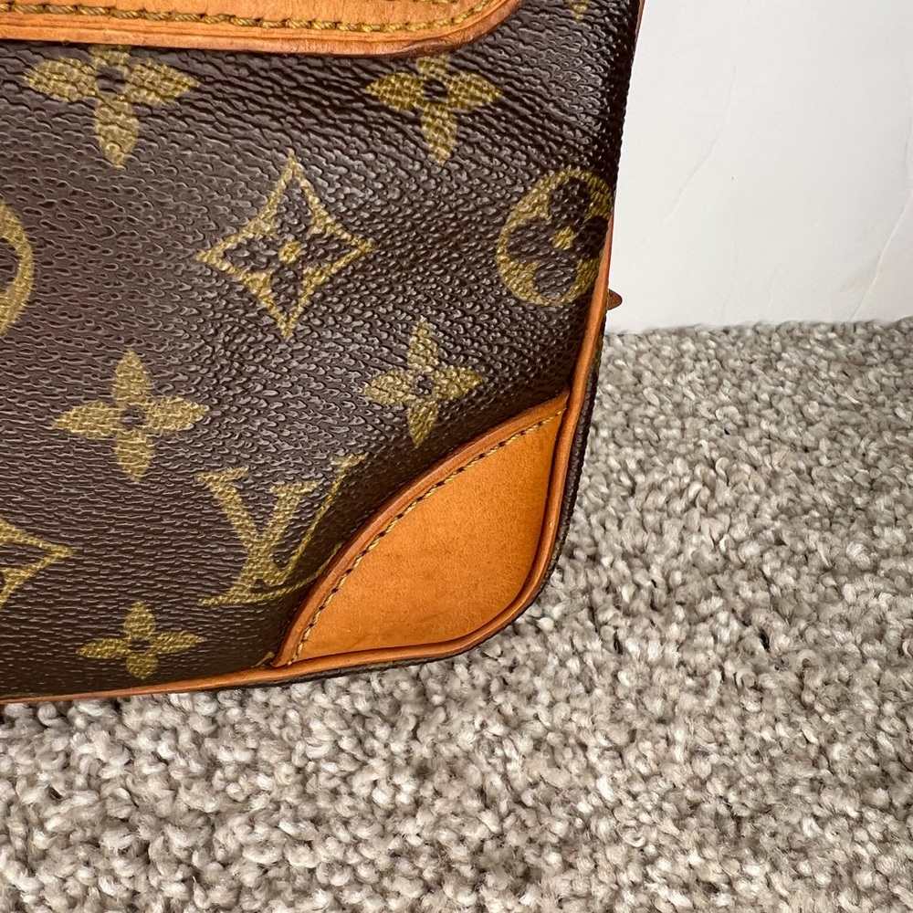 Louis Vuitton Dragonne Monogram Canvas Wristlet Clutch Vintage - Picture 4 of 16